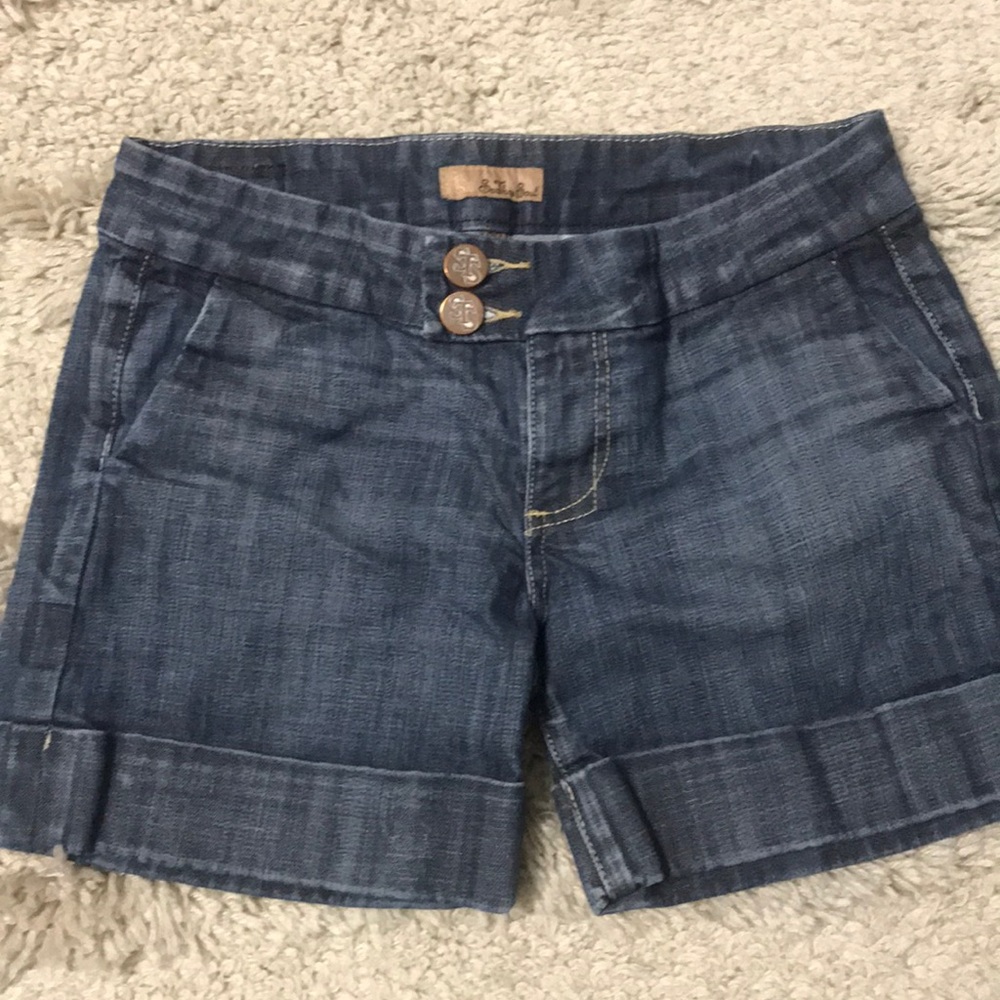 Seethru Soul Jean shorts